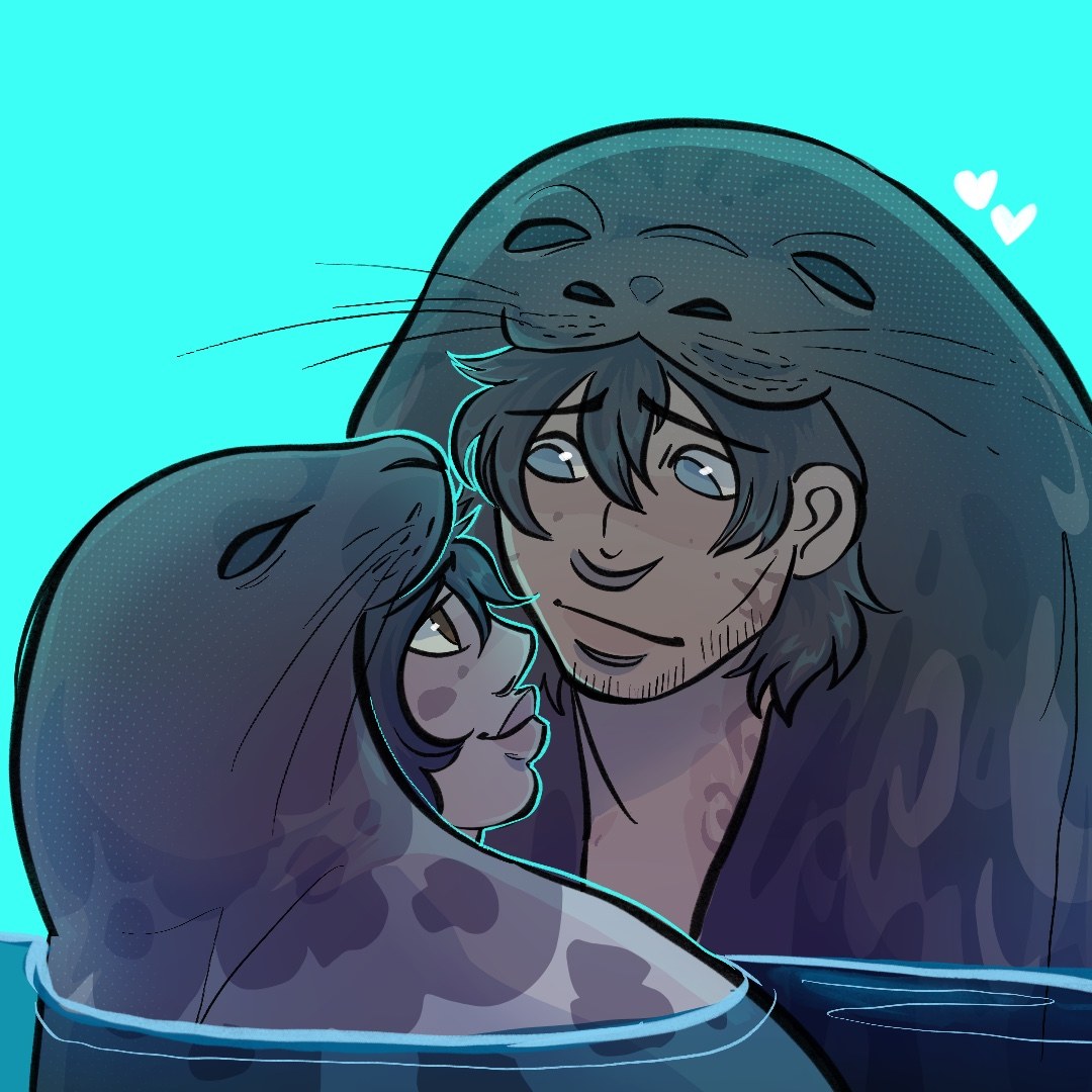 Two Seals Meet封面